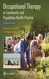 [Access] KINDLE PDF EBOOK EPUB Occupational Therapy in Community and Population Health Practice by