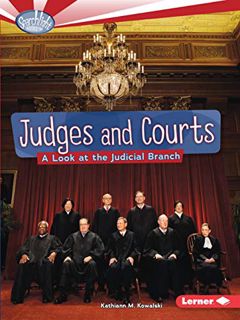 [VIEW] [PDF EBOOK EPUB KINDLE] Judges and Courts: A Look at the Judicial Branch (Searchlight Books ™