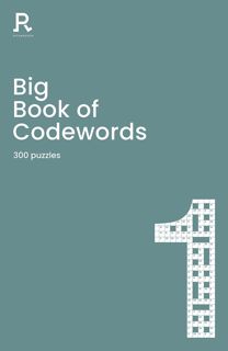 download[EBOOK] Big Book of Codewords Book 1: a bumper codeword book for adults contai
