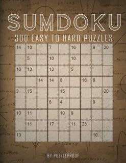 [Download ]⚡️PDF⚡️ Sumdoku Puzzles: 300 Sum-Doku (Also Know As Killer Sudoku) Puzzles. 100 Easy