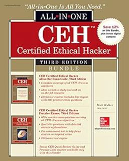 READ [EBOOK EPUB KINDLE PDF] CEH Certified Ethical Hacker Bundle, Third Edition (All-in-One) by Matt