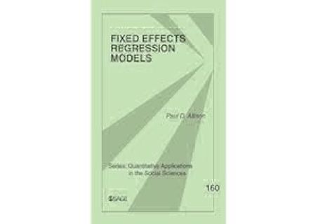 $PDF$/READ Fixed Effects Regression Models (Quantitative Applications in the Social