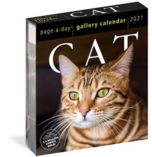 [READ] KINDLE PDF EBOOK EPUB Cat Page-A-Day Gallery Calendar 2021 by  Workman Calendars 📮