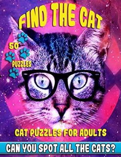 PDF Find the Cat ? Cat Puzzles for Adults: Exercise Your Brain with these Picture Puzzle Hidden