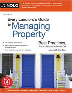 [Get] [PDF EBOOK EPUB KINDLE] Every Landlord's Guide to Managing Property: Best Practices, From Move