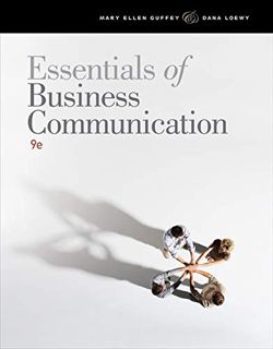 View [KINDLE PDF EBOOK EPUB] Essentials of Business Communication by  Mary Ellen Guffey &  Dana Loew