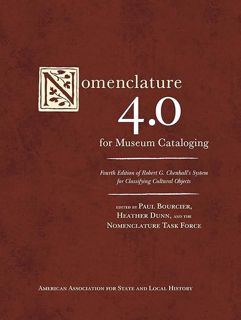 Download⚡️ Nomenclature 4.0 for Museum Cataloging: Robert G. Chenhall's System for