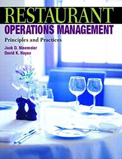 READ EBOOK EPUB KINDLE PDF Restaurant Operations Management: Principles and Practices by  Jack Ninem
