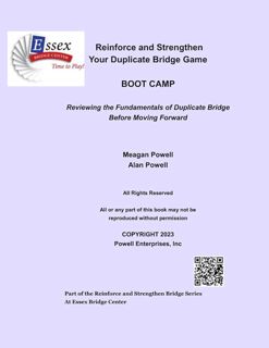 Download (PDF) Bridge Boot Camp (Reinforce and Strengthen Your Duplicate Bridge Game)