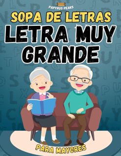 ❤read⚡ Sopa de Letras Letra muy Grande para Mayores: Libro de Pasatiempos para