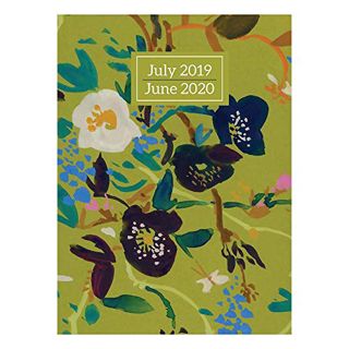 GET [KINDLE PDF EBOOK EPUB] Flower Blossom Medium Monthly 2020 Planner: July 2019 - June 2020 (Acade