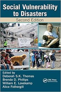 VIEW [KINDLE PDF EBOOK EPUB] Social Vulnerability to Disasters by Deborah S.K. Thomas,Brenda D. Phil