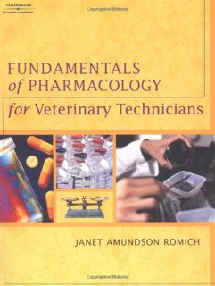 [Access] EBOOK EPUB KINDLE PDF Fundamentals of Pharmacology for Veterinary Technicians by  Janet Amu