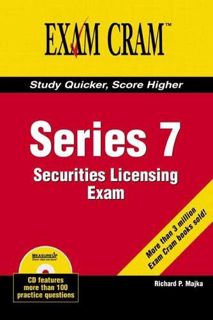 Read [EPUB KINDLE PDF EBOOK] Series 7 Securities Licensing Exam Review Exam Cram by  Richard Majka �