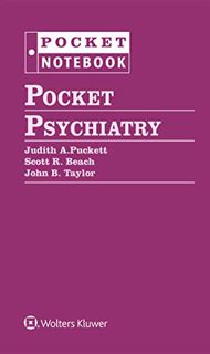 Get [KINDLE PDF EBOOK EPUB] Pocket Psychiatry (Pocket Notebook Series) by  John B. Taylor &  Judith