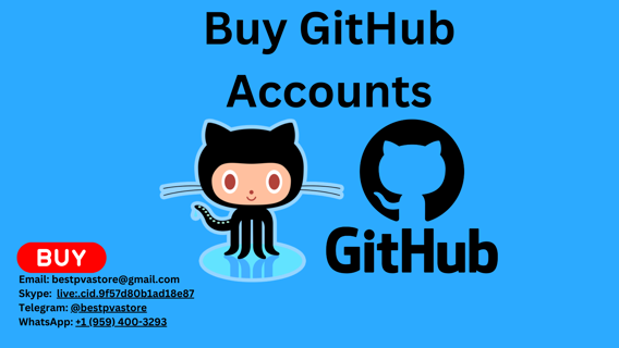 Purchase Old GitHub Accounts