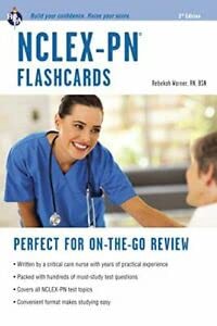 Get [KINDLE PDF EBOOK EPUB] NCLEX-PN Flashcard Book (Nursing Test Prep) by  Rebekah Warner 🖊️