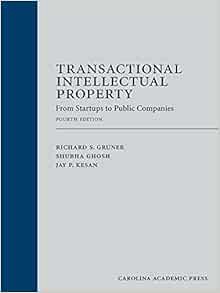 [Access] [PDF EBOOK EPUB KINDLE] Transactional Intellectual Property: From Startups to Public Compan