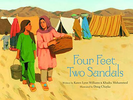 [READ] EBOOK EPUB KINDLE PDF Four Feet, Two Sandals by  Karen Lynn Williams &  Khadra Mohammed 📘