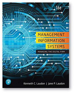 [Get] KINDLE PDF EBOOK EPUB Management Information Systems: Managing the Digital Firm by  Laudon Ken