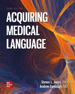 [READ] [EPUB KINDLE PDF EBOOK] Loose Leaf for Acquiring Medical Language by  Steven Jones &  Andrew