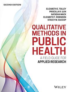 Access KINDLE PDF EBOOK EPUB Qualitative Methods in Public Health: A Field Guide for Applied Researc