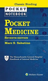 Read PDF EBOOK EPUB KINDLE Pocket Medicine: The Massachusetts General Hospital Handbook of Internal
