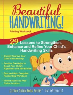 [View] PDF EBOOK EPUB KINDLE Beautiful Handwriting!: Printing Workbook by  UnityField LLC 📕