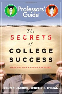 View [EBOOK EPUB KINDLE PDF] The Secrets of College Success by  Lynn F. Jacobs &  Jeremy S. Hyman 📔