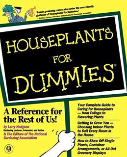 [View] EPUB KINDLE PDF EBOOK Houseplants For Dummies by  Larry Hodgson &  National Gardening Associa
