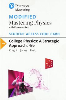 Access PDF EBOOK EPUB KINDLE Modified Mastering Physics with Pearson eText -- Standalone Access Card