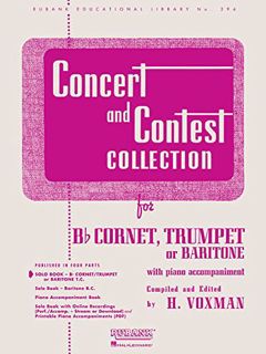 [View] [PDF EBOOK EPUB KINDLE] Concert and Contest Collection: Solo Book Only - Bb Cornet, Trumpet o