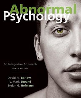 VIEW [PDF EBOOK EPUB KINDLE] Abnormal Psychology: An Integrative Approach by  David H. Barlow,Vincen