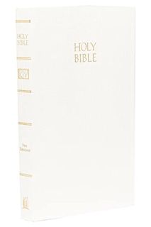 [GET] [KINDLE PDF EBOOK EPUB] KJV, Vest Pocket New Testament, Leathersoft, White, Red Letter: Holy B