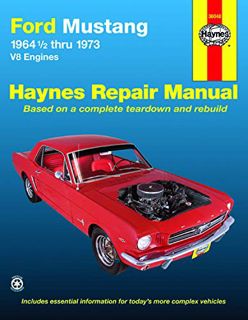 Read PDF EBOOK EPUB KINDLE Ford Mustang, Mach 1, GT, Shelby, & Boss V-8 (64-73) Haynes Repair Manual