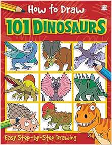 Get EBOOK EPUB KINDLE PDF How to Draw 101 Dinosaurs by Nat Lambert,Imagine That,Barry Green ✅