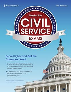 [VIEW] [KINDLE PDF EBOOK EPUB] Master the Civil Service Exams by  Peterson's 📮