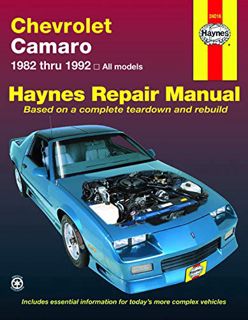 Read [KINDLE PDF EBOOK EPUB] Chevrolet Camaro (82-92) Haynes Repair Manual (Haynes Repair Manuals) b