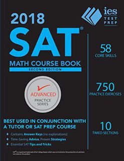[Read] EPUB KINDLE PDF EBOOK 2018 SAT Math Course Book (Advanced Practice) by  Khalid Khashoggi,Aria