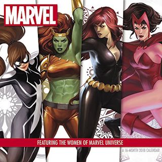 [Access] [KINDLE PDF EBOOK EPUB] 2018 Women of Marvel Wall Calendar (Day Dream) by  Day Dream 📝