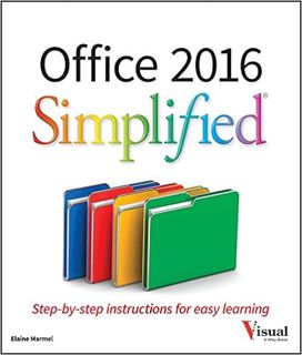 READ PDF EBOOK EPUB KINDLE Office 2016 Simplified by Elaine Marmel 📒