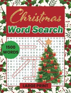 [GET] EBOOK EPUB KINDLE PDF Christmas Word Search Large Print: Christmas Themed Word Find Puzzle Boo