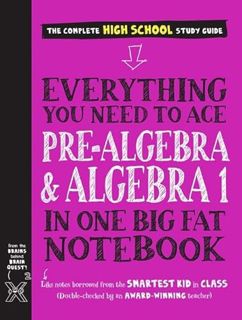 [Access] [KINDLE PDF EBOOK EPUB] Everything You Need to Ace Pre-Algebra and Algebra I in One Big Fat