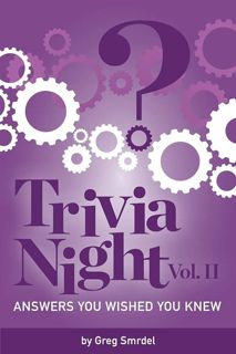 Download Trivia Night: Answers You Wished You Knew: Volume 2