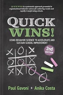 [BEST PDF] Download Quick Wins!: Using Behavior Science to Accelerate and Sustain School Improvemen