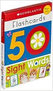 ACCESS EPUB KINDLE PDF EBOOK 50 Sight Words Flashcards: Scholastic Early Learners (Flashcards) by Sc