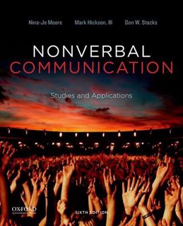View [KINDLE PDF EBOOK EPUB] Nonverbal Communication: Studies and Applications by  Nina-Jo Moore,Mar