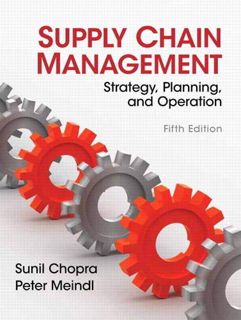 [Get] [EBOOK EPUB KINDLE PDF] Supply Chain Management (5th Edition) by  Sunil Chopra &  Peter Meindl