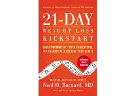 PDF/READ❤ 21-Day Weight Loss Kickstart: Boost Metabolism, Lower Cholesterol, and