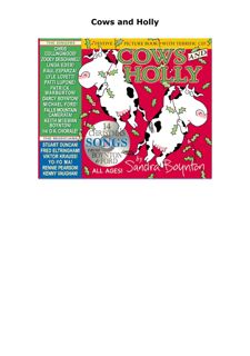 PDF DOWNLOAD FREE Cows and Holly